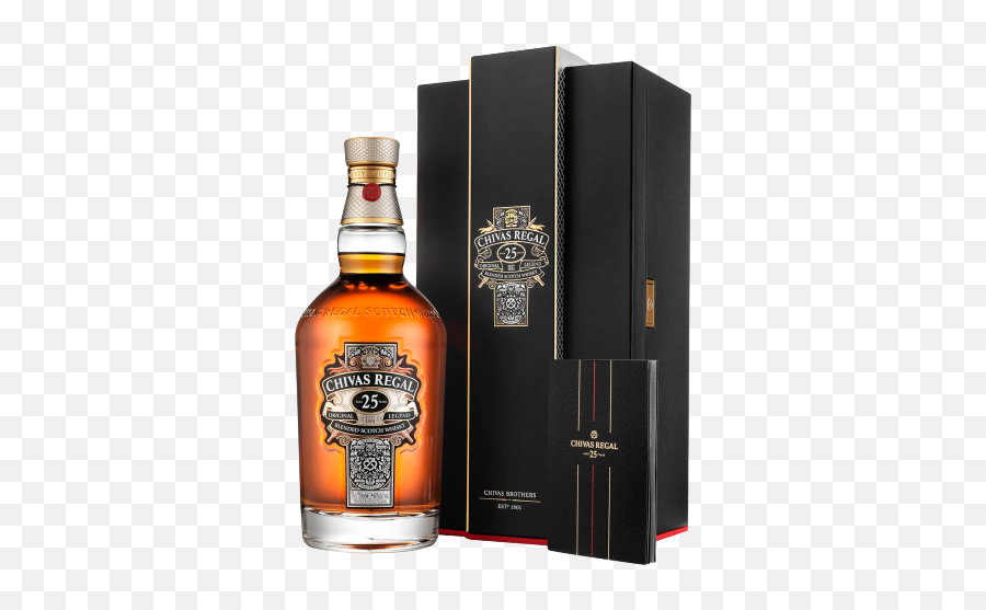 Pernod - Chivas 25 Years Png,Chivas Regal The Icon