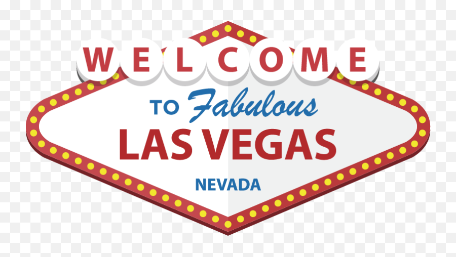 Welcome To Las Vegas Vinyl Sticker - Cartel Las Vegas Png,Las Vegas Png