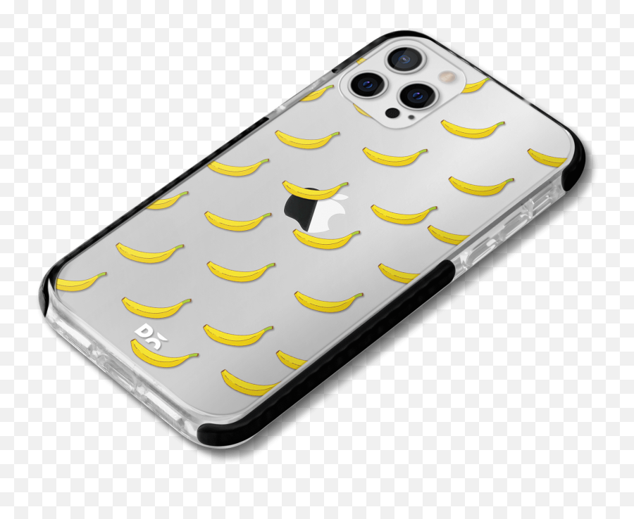 Dailyobjects Banana Icon Stride Clear Case Cover For Iphone - Iphone 12 Png,Iphone Icon Case