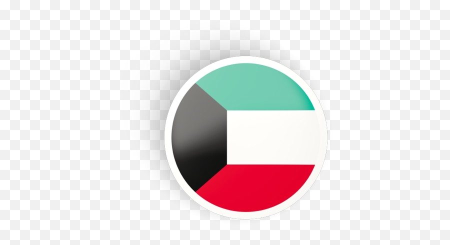Round Concave Icon Illustration Of Flag Kuwait - Vertical Png,Location Round Icon