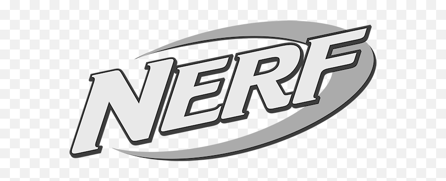 Wetpaint - Nerf Logo Black And White Png,Nerf Logo