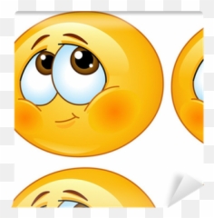 Wallpaper Shy Emoticon - PIXERSUS Emoji Cartoon png