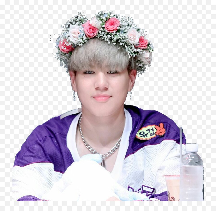 Gyomie Yugyeom Kpop Got7 Igot7 Igot7edits - Got7 Kpop Flower Crown Boy Png,Got7 Icon