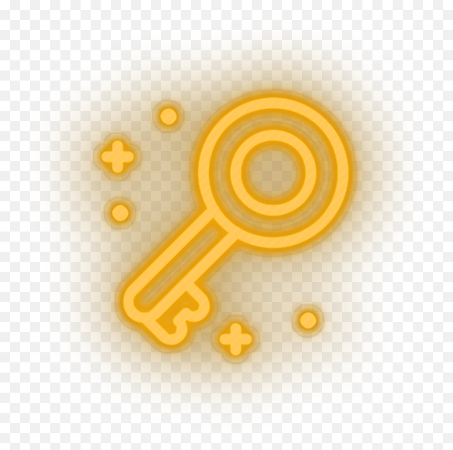 Key Neon Sign - Video Games Led Neon Decor Illumistation Neon Key Png,Gold Key Icon