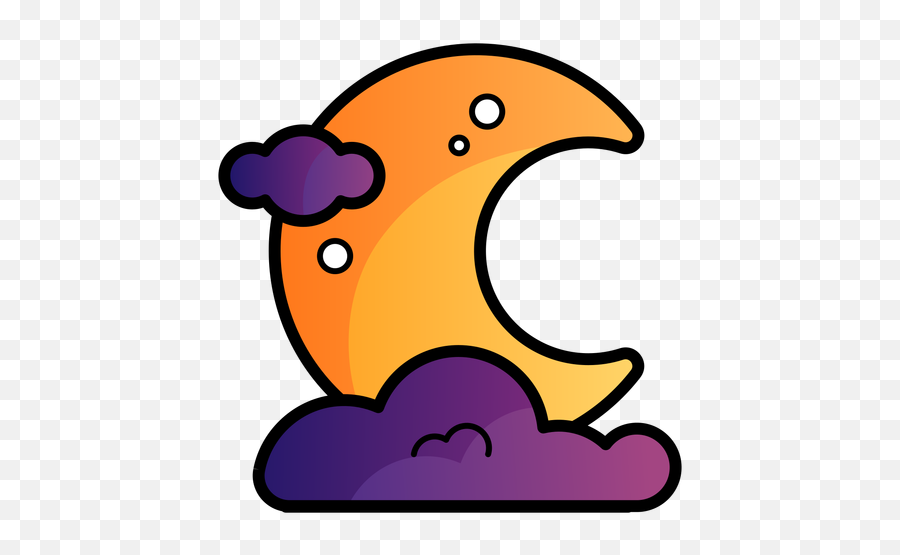 Night Moon Cartoon Icon Ad Paid - Dibujo Luna Animada Png,Offerup Icon