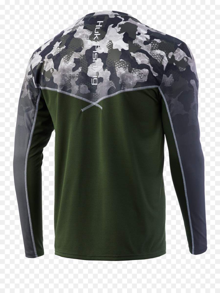 Huk Icon X Refraction Fade Shirt - Refraction Storm Huk Gear Long Sleeve Png,Simms Trout Icon