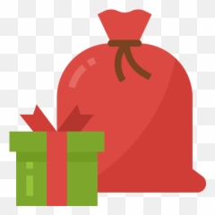 Bag Christmas Gift Present Sack Free Icon - IconIconscom Saco De Presente Natal Png