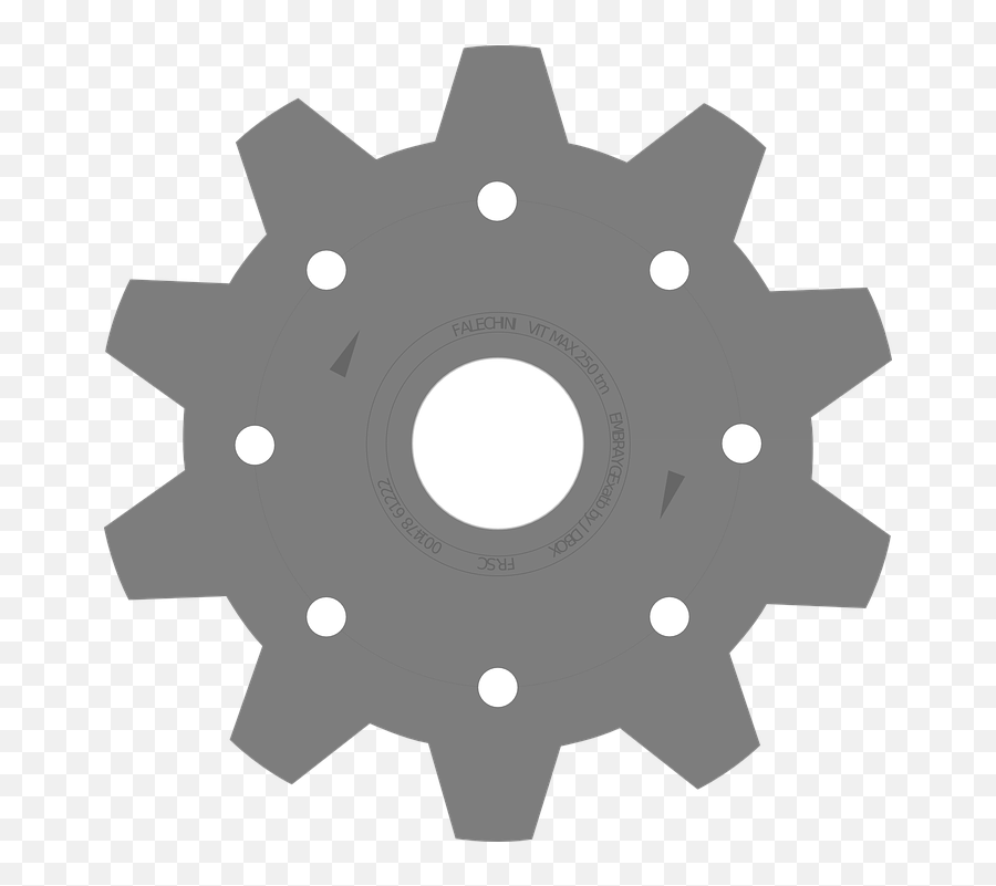 Gear Wheel Notch - Free Vector Graphic On Pixabay Machine Gear Png,Gear Wheel Icon