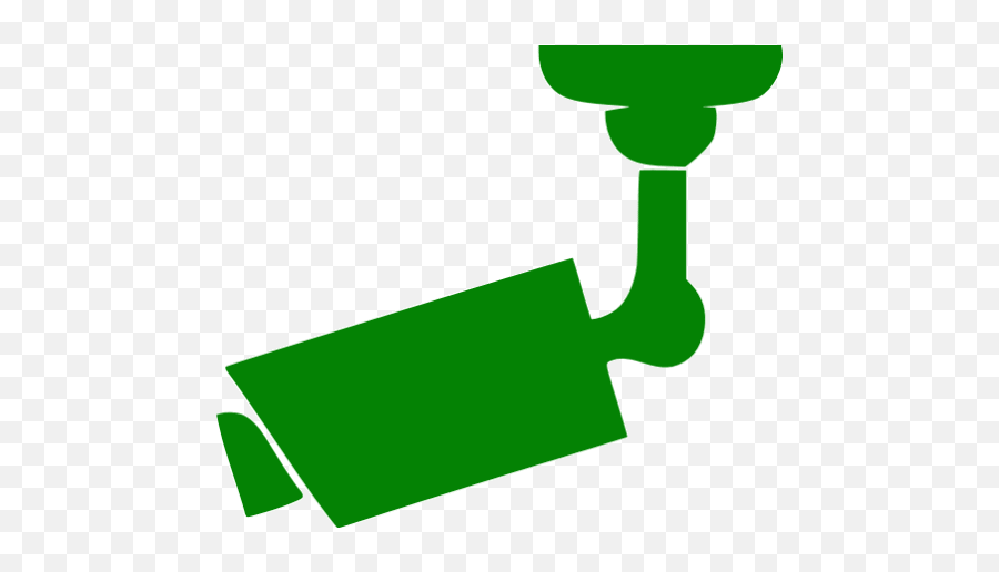 Green Security Camera 4 Icon - Free Green Security Camera Icons Surveillance Camera Icon Blue Png,Watering Can Icon