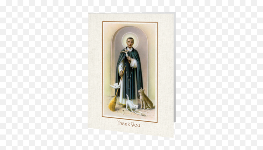 Memorial - Andthankyoucardsblueflower Png,St Martin De Porres Icon