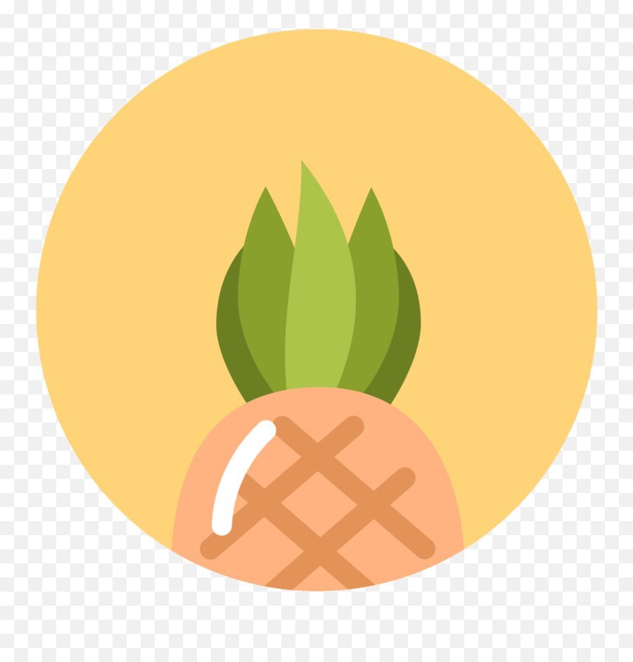 Pineapple Icon Minimal Fruit Iconset Alex T - Tropical Summer Icon Png,Pinapple Png