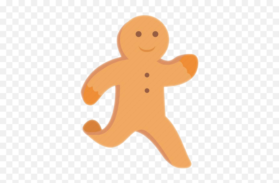 gingerbread man running