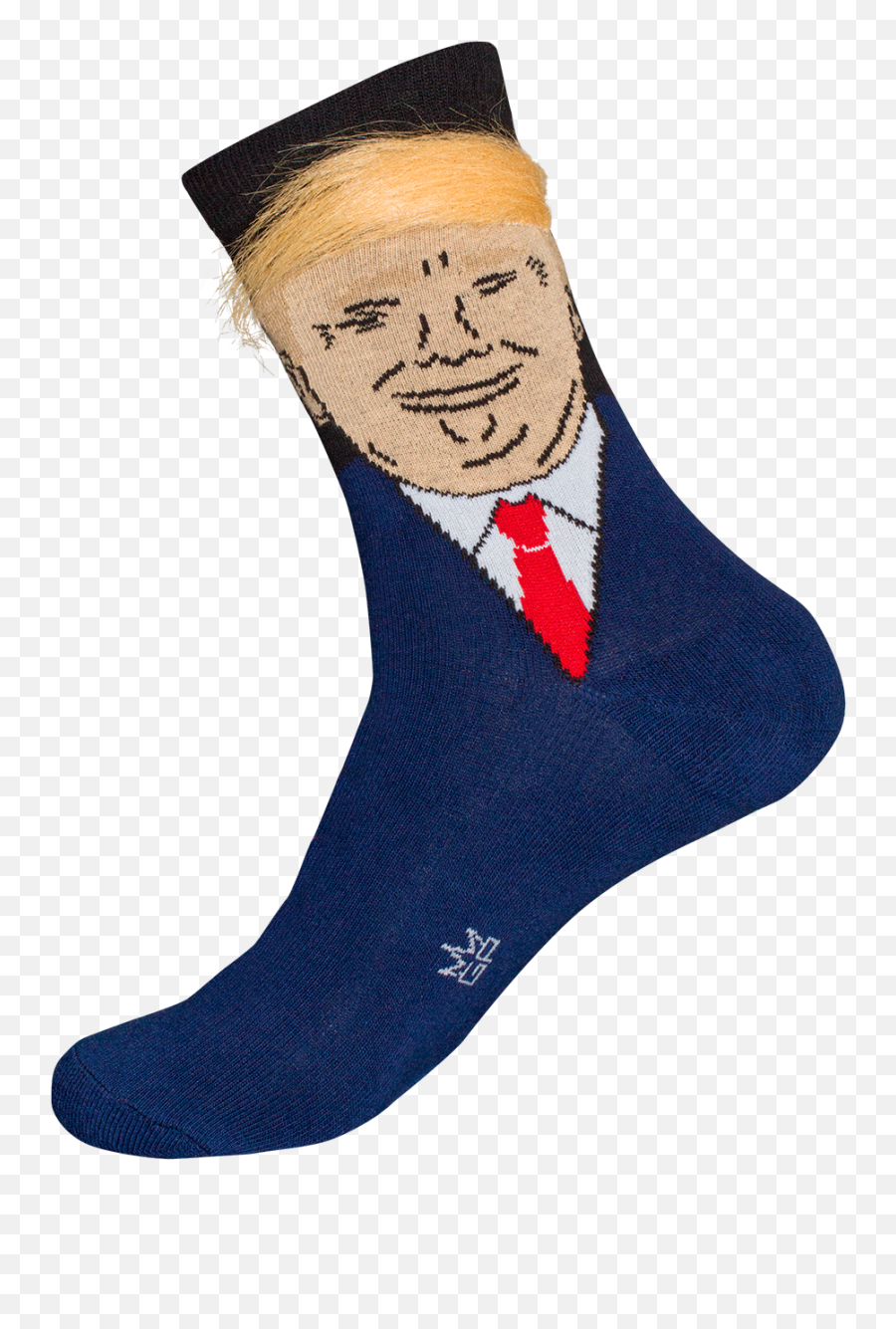 Donald Trump Hair Crew - Trump Socks With Hair Png,Donald Trump Hair Png