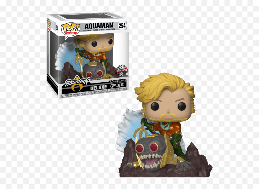 Funko - Heroes Pop Vinyl Dc Comics Aquaman By Jim Lee 254 Funko Pop Jim Lee Aquaman Png,Aquaman Transparent