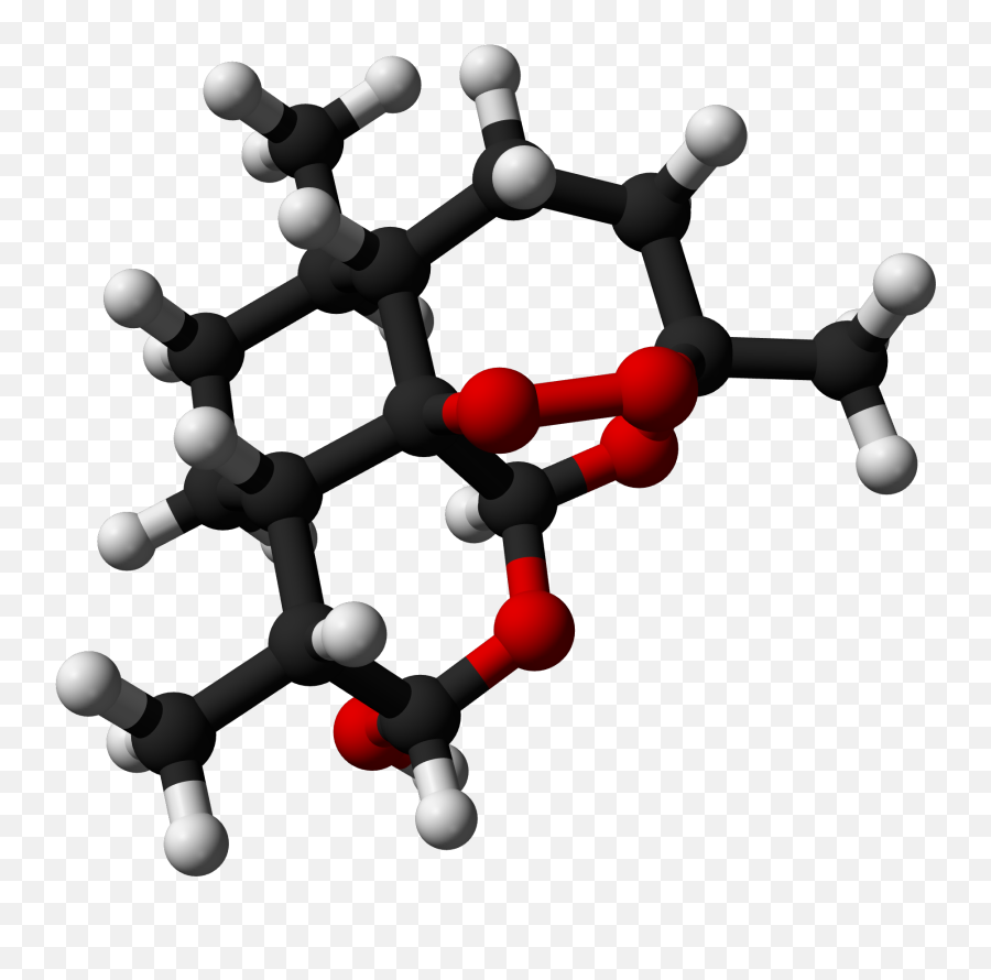 Dihydroartemisinin 3d Balls - Molecule Png,Balls Png