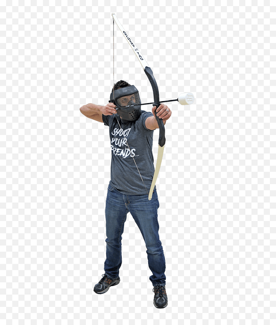 Mobile Archery Tag Games In Grand Rapids Michigan - Archery Athlete Transparent Png,Bow And Arrow Transparent
