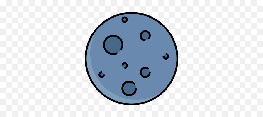 Crater Icon Myiconfinder - Full Moon Icon Transparent Png,Crater Png
