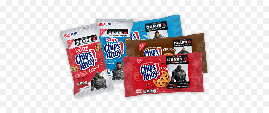 Chips Ahoy Gears 5 Promotion - Gears 5 Chips Ahoy Png,Gears Of War 5 Logo