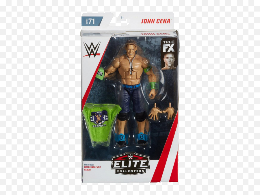 Wwe Elite Collection 71 John Cena Bulletproof Villain - Nia Jax Action Figure Png,Wwe John Cena Logo