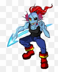 Undyne Png 7 Image - Undyne Png,Undyne Png