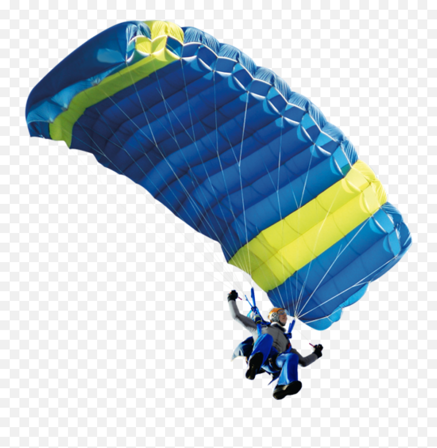 Man Skydiving Using Parachute Png Image - Parachute Landing Pubg Png,Parachute Png