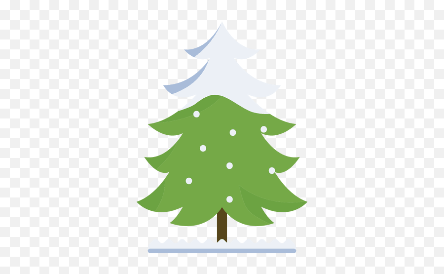 Christmas Tree Snowy Curled Branch Icon - Christmas Tree Png,Snowy Tree Png