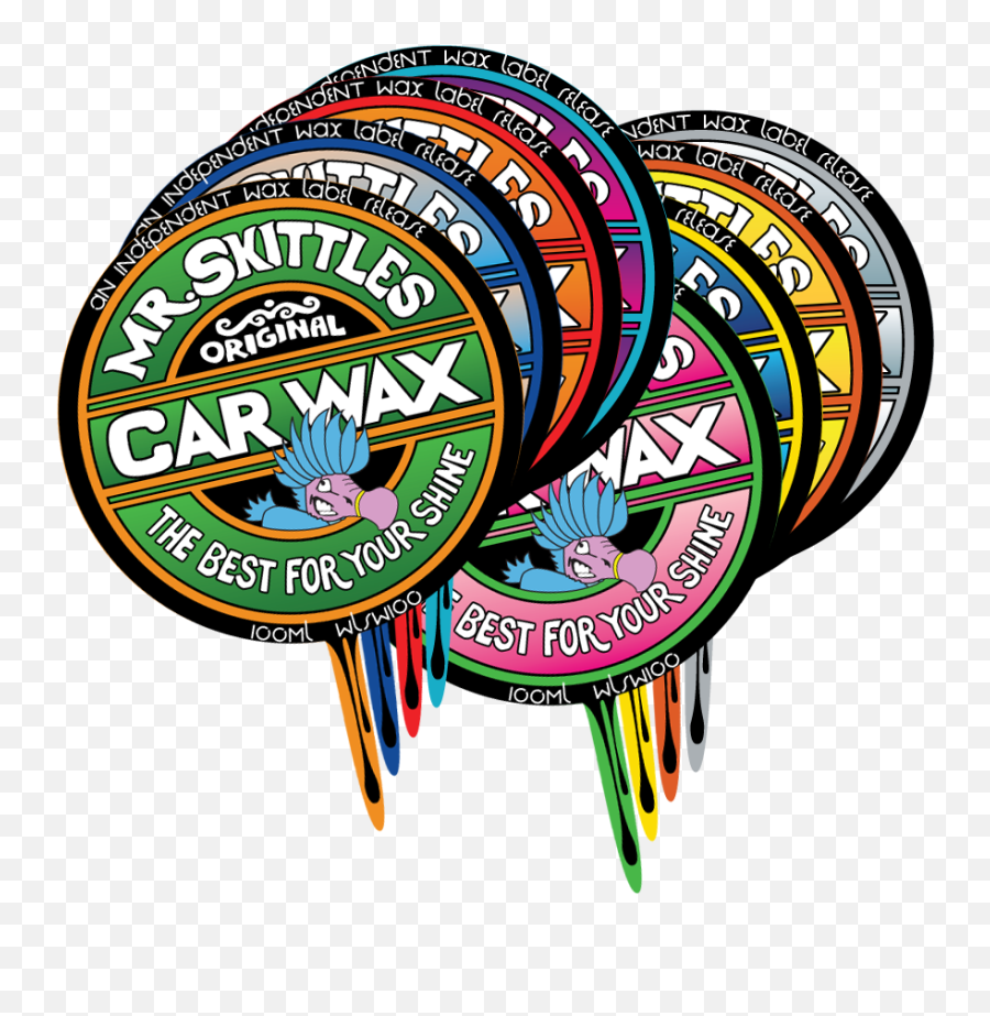 Skittles Wax Comes In A Limited Edition - Sex Wax Png,Skittles Logo Png