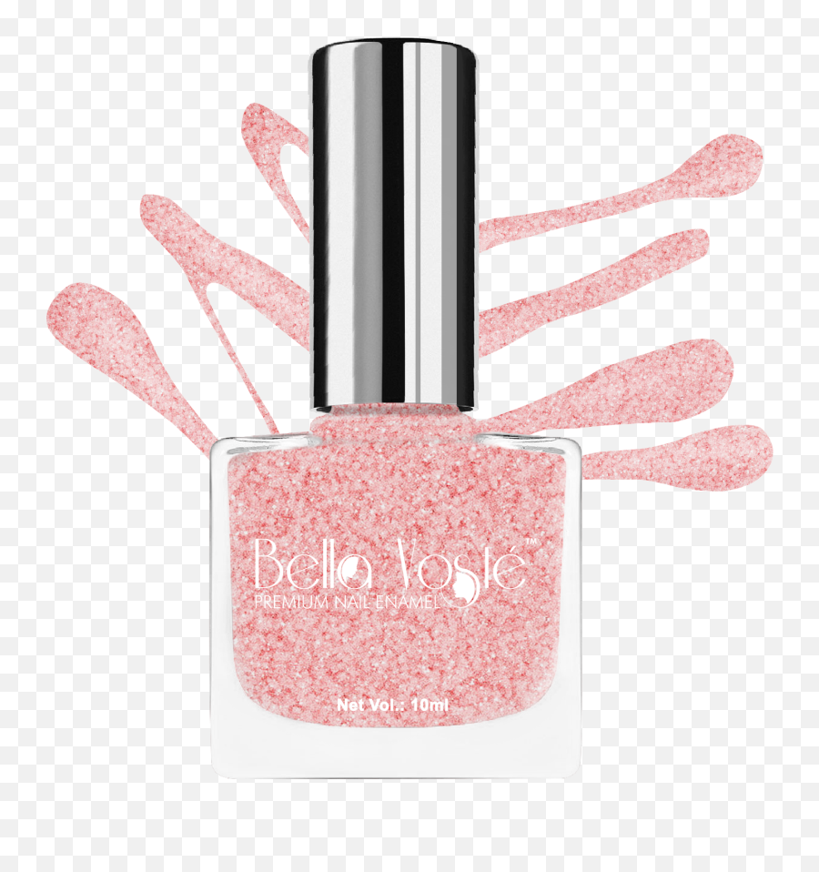 Pink Glitter Nail Paint Png