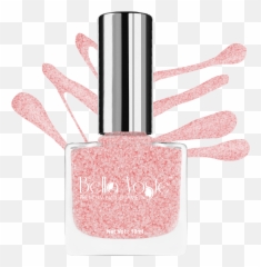 Pink Glitter Nail Paint Png