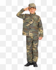Boys Action Commando Costume - Army Outfit Png,Army Png