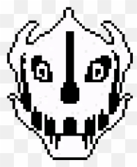 Pixilart - Sans Gaster Blaster Pixel Art png