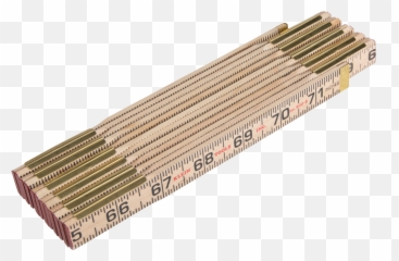 Wood Folding Rule Inside Reading - Wooden Ruler png