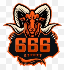 666 E - Sports Arena Cool Animal Logos Ram png