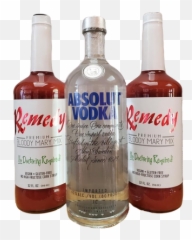Bloody Mary Kit W Absolut Vodka Baccanerausa - Glass Bottle Png,Bloody Mary Png