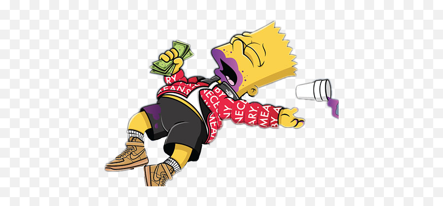 Lean Codeine Xanax Molly Marihuana Weed - Bart Simpson Codeine Png,Drunk Png