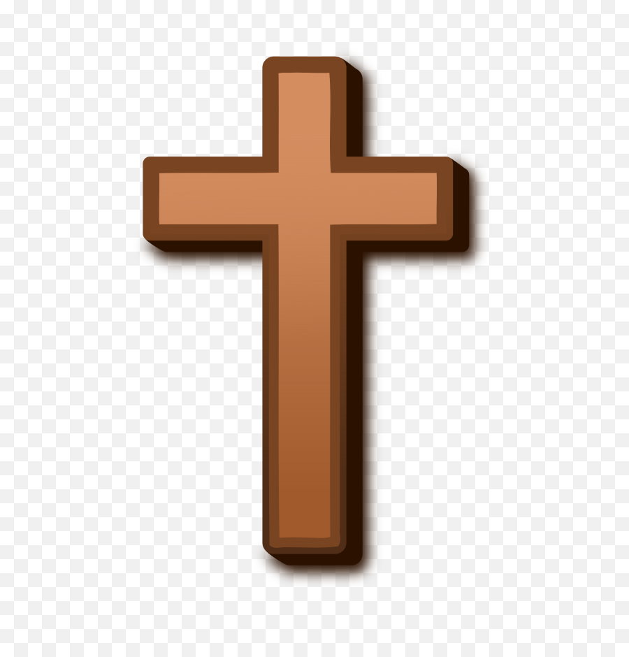 Library Of Jesus In Cross Picture Png Files - Brown Cross Clipart,Jesus Hands Png