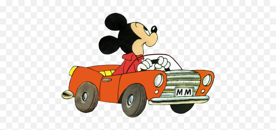 Download Mickey Mouse Clipart - Mickey Mouse Car Clipart Mickey Mouse  Driving Cartoon Png,Mickey Mouse Clipart Png - free transparent png images  