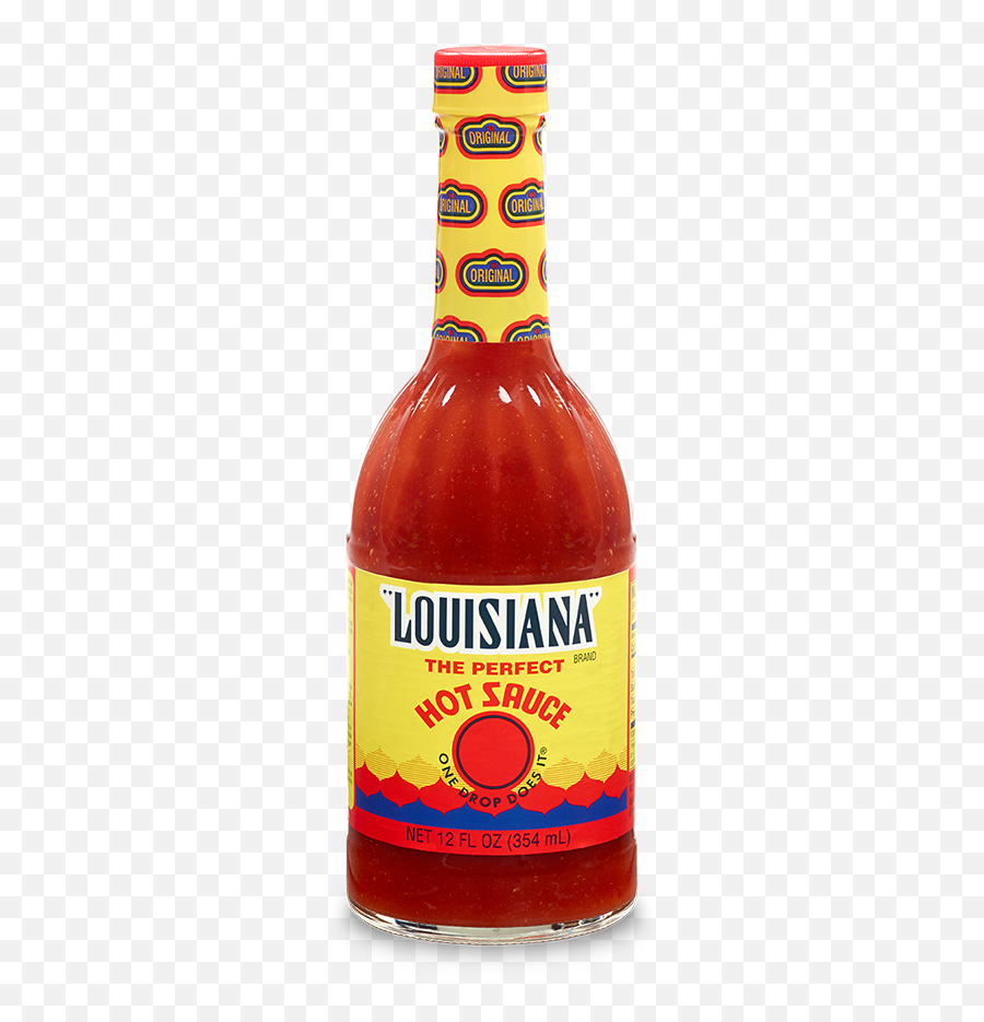 The Original Louisiana Brand Hot Sauce - Glass Bottle Png,Hot Sauce Png