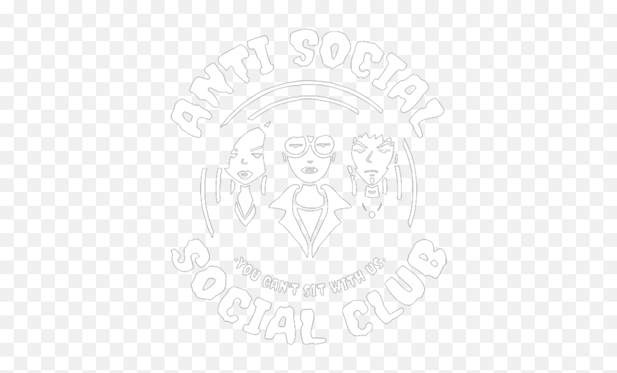 Download Anti Social Club Png Image - Antisocial Social Club Daria,Anti  Social Social Club Logo - free transparent png images 