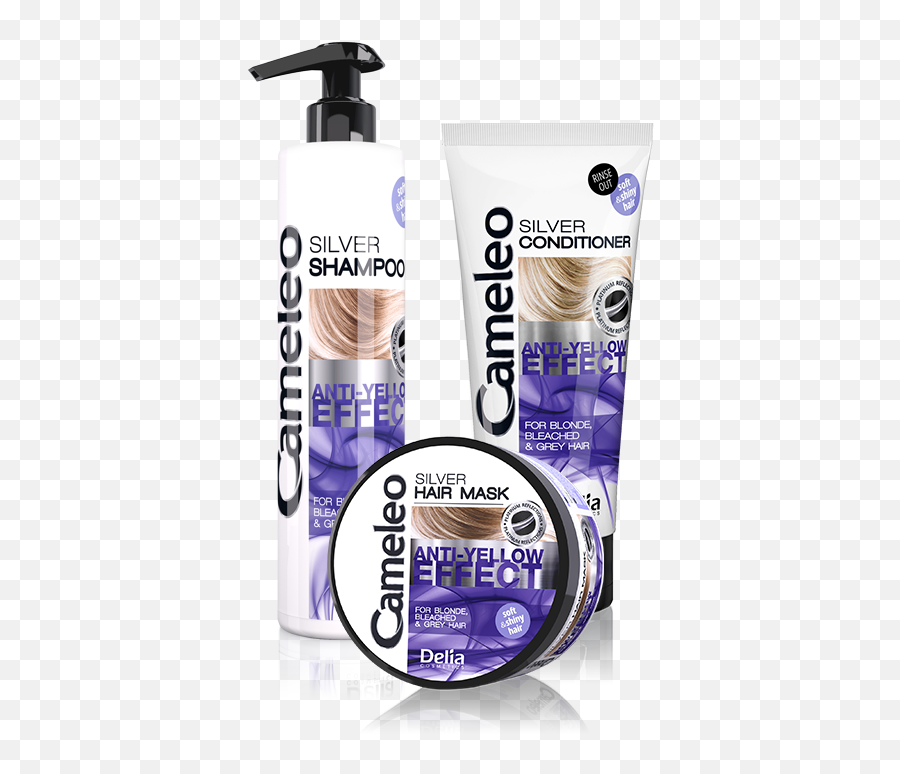 Blond Hair U2013 Delia Cosmetics - Cameleo Silver Shampoo Png,Blond Hair Png