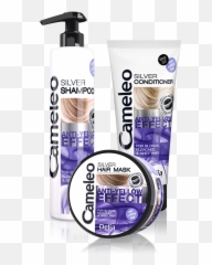 Blond Hair U2013 Delia Cosmetics - Cameleo Silver Shampoo png
