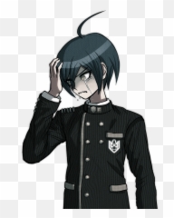 Sad Person - Shuichi Saihara Crying Sprite Png Download Danganronpa