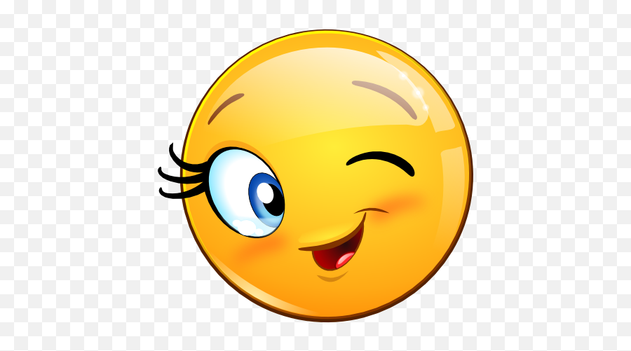 Emotion Smiley Wink Emoticons Engraçados - Smiley Blink Png,Winking Emoji Png