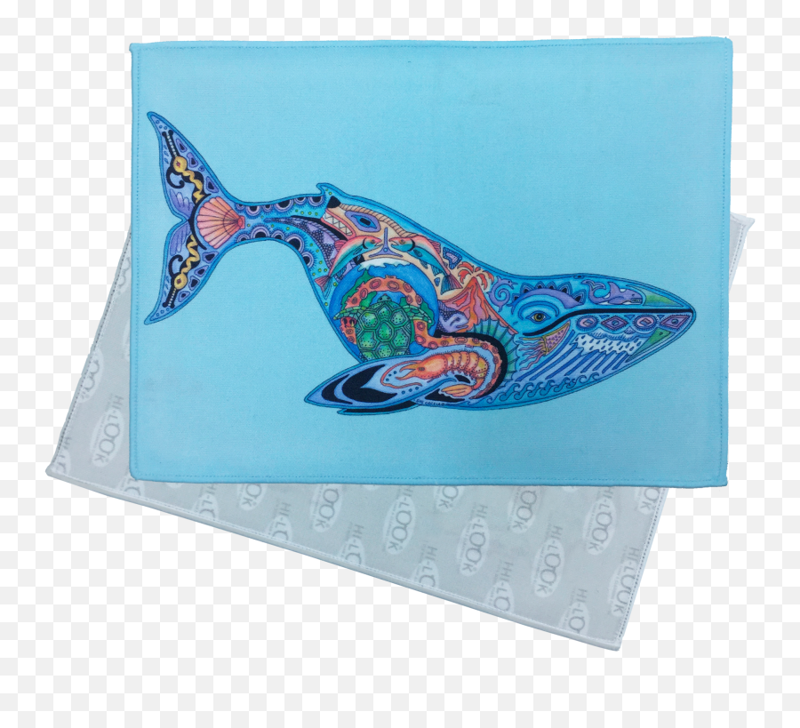 Blue Whale Microfiber Cleaning Cloth - Baleen Whale Png,Blue Whale Png