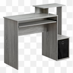 Best Cheap Office Desks For Working From Home In 2020 - Grey Computer Desk Png,Desk Png