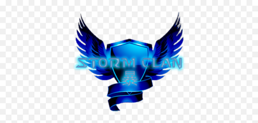 Storm Clan Logo Transparent - Roblox Shield With Wings Png,Storm Transparent