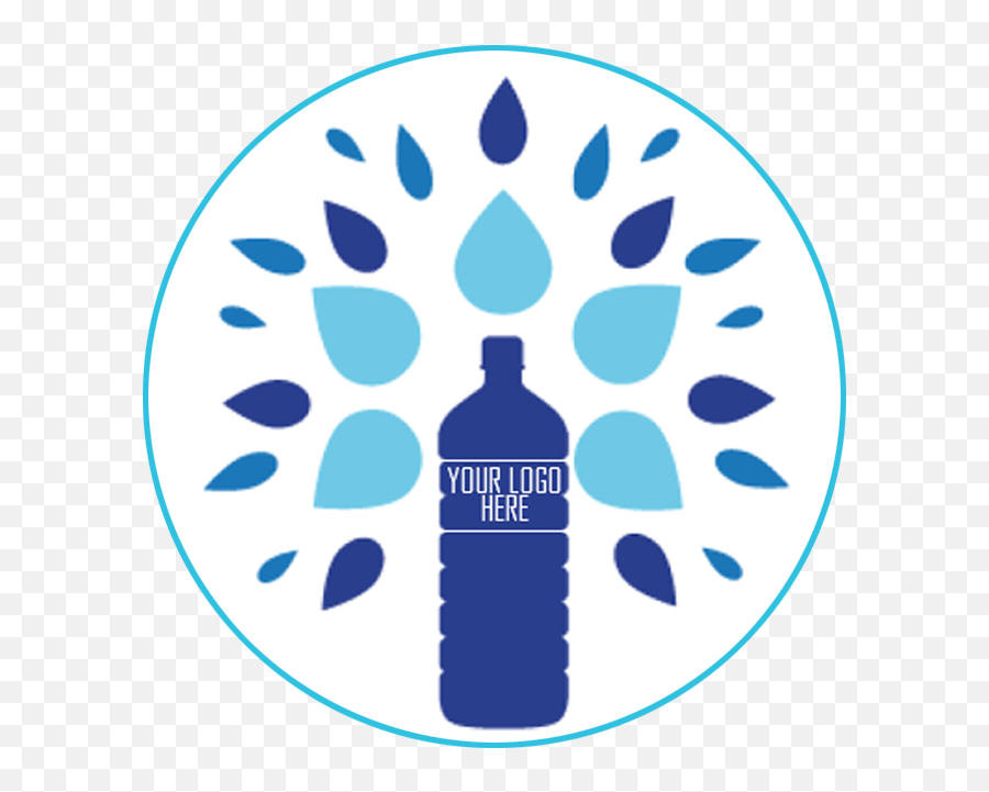 Custom Label Bottles Pure Water Of Kansas City - Dot Png,Water Bottles Png