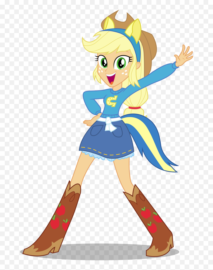 My Little Pony Applejack Png - Mlp Equestria Girls Applejack,Applejack Png