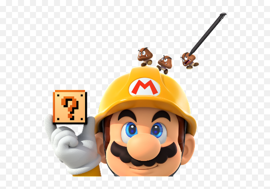 Super Mario Maker 3ds - Game Code Mario Kart Tour Builder Mario Png,Mario Maker Png