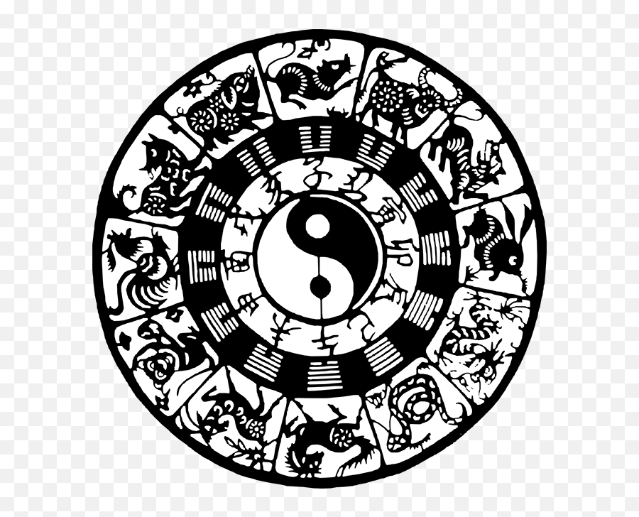 Zodiac Circle Png - Chinese Zodiac Signs Circle Grateful Dead Stealie,Gray Circle Png